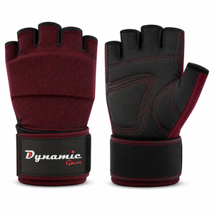 New Design Unisex Outdoor Cycling Weight Lifting Breathable Fitness Hand Grips Fingerless Gloves - Product Image 6