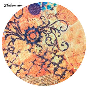 Tapis de table de luxe imprimé en polyester et coton pour la maison, napperon de cuisine indien résistant à la chaleur, accessoires de cuisine en gros - Product Image 5