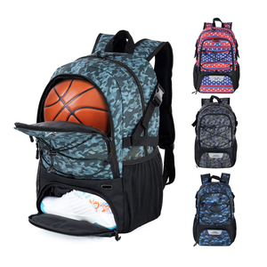 Sac à dos de sport Oxford OEM ODM pour basketball, gym, volley-ball, football, avec poche séparée pour ballon et chaussures, sacs de sport - Product Image 1