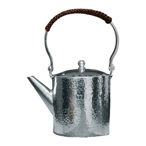 Trending 2026 Metal Tea Kettle With <b>Lid</b> And Braided Handle Black Hammered Finish Handmade Tea <b>Pot</b> On Sale - Product Image 2