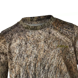Chemise de chasse à manches courtes pour homme, camouflage, polyester respirant, vêtements d'extérieur pour l'été - Product Image 4
