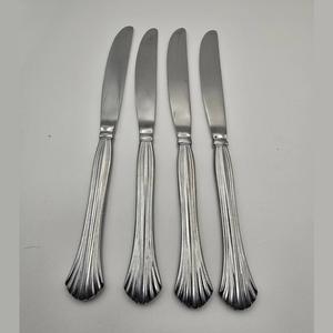 Ensemble de Couteaux à Beurre en Acier Inoxydable de Luxe, Spatules à Dîner Argentées pour la Restauration, les Traiteurs et les Mariages (Vente en Gros) - Product Image 1