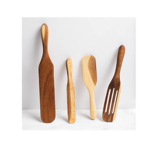 Elegant Handmade Wooden Spatula Spoon <b>Set</b> For Kitchen <b>bakeware</b> & cook Ware Spatula Spoon With Long Handle In Wholesale - Product Image 2