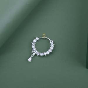 Kiya ASTM F136 Titanium Nose Ring-Casual Designer Labret Belly Piercing Jewelry - Product Image 5