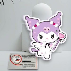 แผ่นต่อขนตาอะคริลิคแม่เหล็ก ลายคุโรมิสีม่วงน่ารัก รูปผีเสื้อและดอกไม้ เป็นมิตรกับสิ่งแวดล้อม รับผลิตแบรนด์ส่วนตัว ขายส่ง - Product Image 4