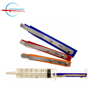 ชุดอุปกรณ์ศัลยกรรมอะลูมิเนียมแบบใช้ซ้ำได้ Medipower Syringe Plunger Lock ขนาด 10 ซีซี 20 ซีซี 60 ซีซี สำหรับการถ่ายโอนไขมัน - Product Image 4
