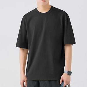 Camiseta Casual de Estilo Vintage con Lavado Ácido, 100% Algodón, Corte Regular, Transpirable, Ecológica, de Secado Rápido, Moda Masculina - Product Image 4