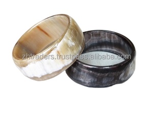 การออกแบบที่ดีที่สุดสำหรับงานหมั้นปาร์ตี้เครื่องประดับเขาควายทำด้วยมือสำหรับผู้ชายกำไลเขาจากอินเดีย - Product Image 6