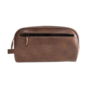 Leather Wash Bag Waterproof Travel Toiletry Organizer for Men Durable Large Capacity Grooming Kit 2026 - Product Image 6