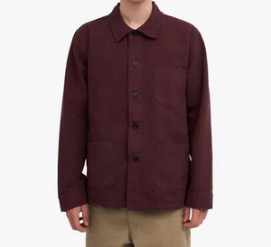 Chaqueta de Trabajo de Lona Personalizada OEM, Chaqueta de Trabajo para Hombre con Forro Acolchado, Impresión de Serigrafía Personalizada, con Bolsillos y Cuello Alto - Product Image 1