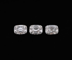 3.0 CT IGI Certified <b>Old</b> Mine Cut Lab Grown CVD Diamond <b>Cushion</b> Cut Color E Diamond Jewelry Set - Product Image 2