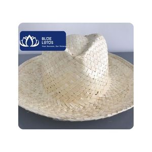 TRENDING NOW Blue Lotus Farm Glory Phan Fedora Straw Hat Lightweight Craft Improve Fashion Look for Travel & Daily Wear - Product Image 1