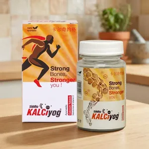 Kalciyog Comprimés de Calcium Ayurvédique Formule Botanique à Base de Plantes avec Fer Naturel et Vitamine C Soutien Traditionnel au Bien-être - Product Image 5