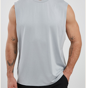 Nouveau débardeur de sport oversize pour homme – Maillot de corps athlétique en coton de haute qualité pour la course et le fitness - Product Image 5