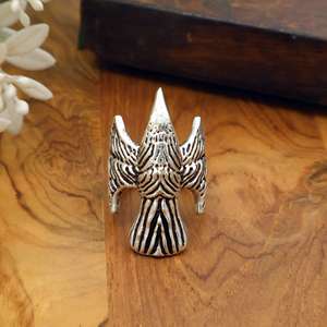 Anillo con Cabeza de Águila en Color Oro y Plata, Anillo con Diseño Animal, Estilo Punk y Biker para Hombre, Joyería de Moda, OEM, ODM, Venta al Por Mayor - Product Image 3