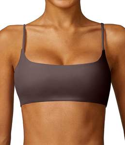 Sujetador Deportivo de Yoga para Mujer, Talla Grande, Ecológico, Transpirable, de Alta Sujeción, de Secado Rápido, de Nailon, Color Sólido, para Correr, 2025 - Product Image 3