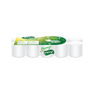 Papel Higiénico AnAn Saving de 2 Capas Sin Núcleo, 10 Rollos/Paquete x 6 Paquetes/Bolsa de Polietileno - Product Image 4