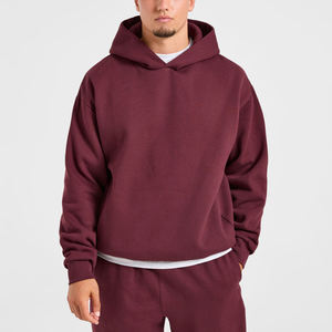 Custom <b>Men's</b> <b>Pullover</b> Hoodie Premium Cotton Fleece Oversized Casual Streetwear Hoodie OEM ODM Wholesale Manufacturer - Product Image 3