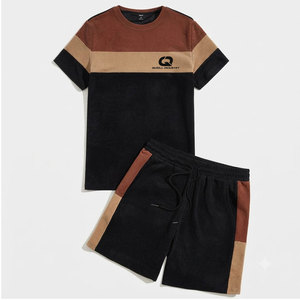 Premium Fashion Clothing Streetwear T-Shirt And Short <b>Set</b> Breathable Soft Fabric For Casual Summer Style - Product Image 1