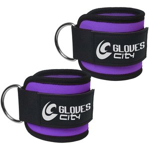 Guantes para Máquinas de Gimnasio con Logotipo Personalizado, Algodón/Nylon, Neopreno Acolchado, Soporte para Entrenamiento con Pesas, Correa de Tobillo con Anillo en D, Cierre Ajustable - Product Image 6