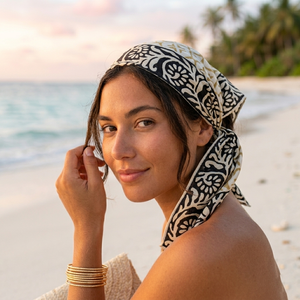 Bandana en coton personnalisé, imprimé cachemire, foulard de mode, bandana carré en coton doux pour femmes et hommes, vente en gros - Product Image 1