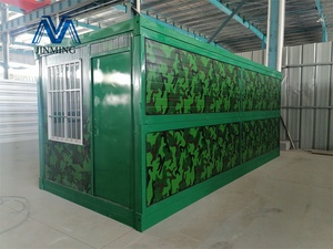 JINMING Camouflage Folding Color <strong>Container</strong> House Shelter Tailored Homes <strong>Security</strong> Door Pre-cut Homes <strong>Container</strong> - Product Image 3