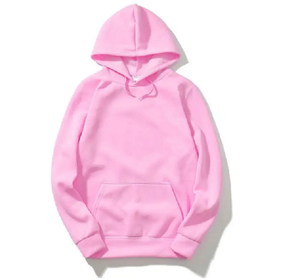Sweat à capuche polaire personnalisé pour homme de haute qualité, coupe classique, motif uni, polyester/coton, séchage rapide, respirant, devant - Product Image 4