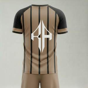 Uniforme de Fútbol Transpirable de Manga Corta con Logotipo Personalizado, Servicio OEM de Verano para Hombre, Calidad Premium Personalizada por RIVIAN ATLANTIC - Product Image 3
