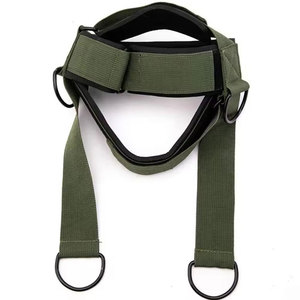 Arnés para la cabeza para ejercicios de cuello con correa y cadena de alta resistencia para entrenamiento con pesas, equipo de gimnasio para hombres y mujeres, fitness - Product Image 1