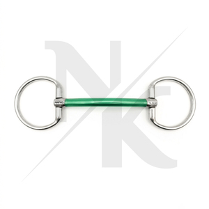 Bocado de hierro dulce premium con anillo fijo para entrenamiento de equitación, accesorios ecuestres, productos para caballos, proveedor OEM - Product Image 6