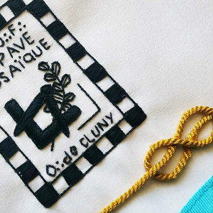 masonic-master-apron-pavement Hand Embroidered Faux Leather <b>Sew</b>-<b>On</b> Custom 3D Eco-Friendly Triangle Shape Simple Masonic <b>Badges</b> - Product Image 3