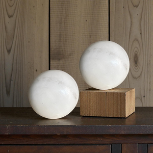 Tirador de Gabinete Minimalista de Mármol Blanco Natural |   Muebles Decorativos de Piedra para Dormitorio, Sala de Estar, Hotel, Cocina - Duraderos - Product Image 5