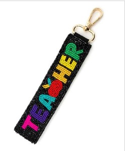 Llaveros con Cuentas Hechos a Mano, Accesorios Modernos para Bolsos y Mochilas, Regalos Personalizados OEM - Product Image 1