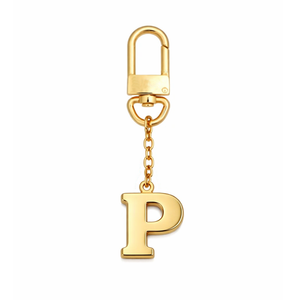 Accessoires suspendus, porte-clés personnalisé en alliage de zinc, lettres de l'alphabet en métal, breloque pour sac - Product Image 4