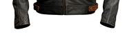 Veste en cuir véritable 100 % authentique pour homme, col montant en toile, respirante, pour l'extérieur, couleur personnalisable, grande taille, vente en gros