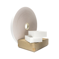 Ruban adhésif en papier kraft HSW en silicone, autocollant brun simple face thermofusible antistatique pour scellage de cartons 170um