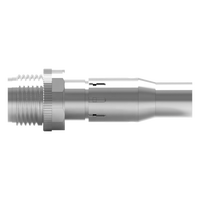 Nian-Yeong WP-08M2-70-11 M12 Kabel Cetak 8PIN Berkode X IP67 Tahan Air 48V 0.5A Konektor Industri Jantan 15m Ohm Maks 0.5KV