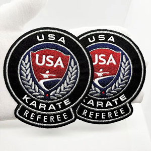 High Quality Eco-Friendly Cotton Lace Handmade Lightweight Solid Color Embroidered Sew-On Patches Custom Logo Durable OEM Design - Product Image 1