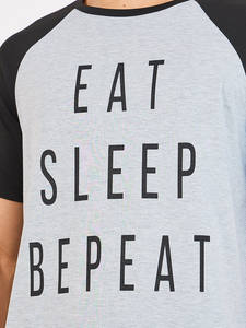 Ensembles T-shirt et Short Homme Américains Personnalisés de Haute Qualité en Coton 100% à Manches Longues et Coupe Oversize, Livraison Rapide - Product Image 2