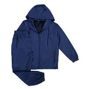 Ensemble coupe-vent pour homme à manches longues, personnalisé et élégant, en coton, de luxe, matière douce, vente en gros - Product Image 3