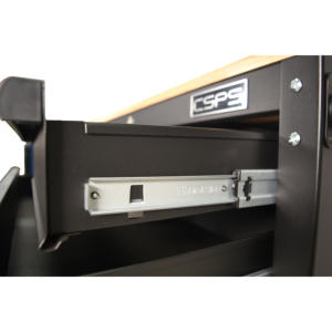 Carrito de Herramientas Mecánico de Acero con Recubrimiento en Polvo OEM, Gabinete Rodante para Garaje, Almacén, Industria, Resistente, 91 cm, 3 Cajones - Product Image 4