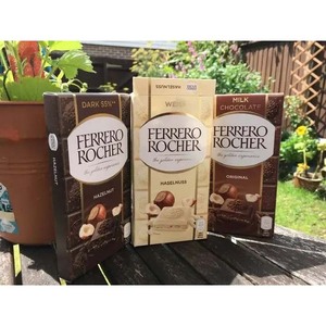 Barras de chocolate Ferrero Rocher premium con relleno cremoso rico y sabor a oblea en capas y avellana - Product Image 3