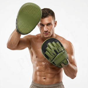 Guantes de Boxeo de Alta Calidad MMA Apparel, Almohadillas de Entrenamiento con Espuma EVA Absorbente de Impactos y Diseño de Cuero - Product Image 3