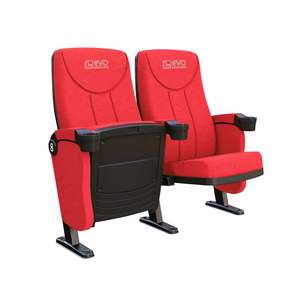Fauteuil de cinéma avec structure robuste et assise rembourrée, idéal pour une utilisation publique stable - Product Image 1