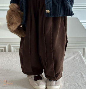 Pantalones Rectos de Algodón 100% para Niños, Primavera, Novedad, Pantalones Anchos de Nueve Puntos para Bebés, Niños y Niñas, Cintura Alta con Cierre de Cremallera - Product Image 5