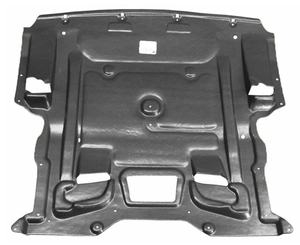 PIÈCES DE VOITURE AUTO PROTECTION CONTRE LES PROJECTIONS 51757185113 pour BMW Série 5 F10 2010-2016 BM1228150 CARROSSERIE CAPOT MOTEUR INFERIEUR - Product Image 1