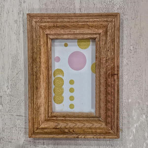 Vintage Wooden <b>Photo</b> <b>Frame</b> Handcrafted Rustic Home Accent Modern Wood <b>Photo</b> <b>Frame</b> Minimal Design Tabletop Display - Product Image 1