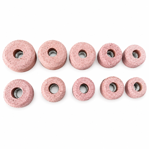 Pierres à affûter pour porte-outils Sioux, filetage 11/16 pouces, grain 80, lot de 10 pièces, pour sièges de soupape, fabriqué à Delhi - Product Image 2