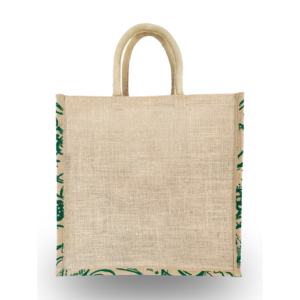 High Quality Waterproof Foldable <b>Jute</b> <b>Shopping</b> <b>Bag</b> | Reusable Promotional Tote Chains Tassel | Custom Logo Print for - Product Image 6