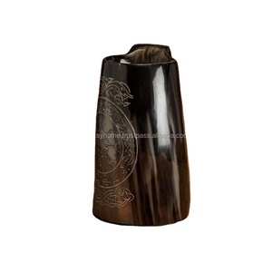 แก้วดื่มฮอร์นใส่ดื่มแบบไวกิ้งของแท้ - Product Image 4